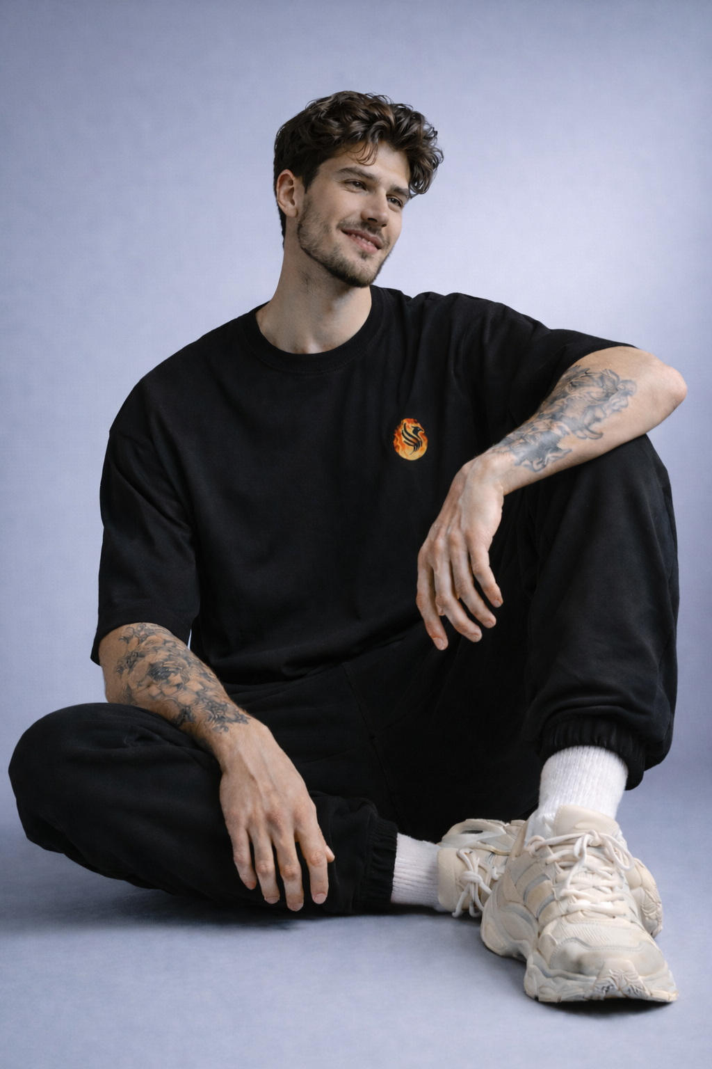 STRYYK Ignite Oversized Graphic T-Shirt